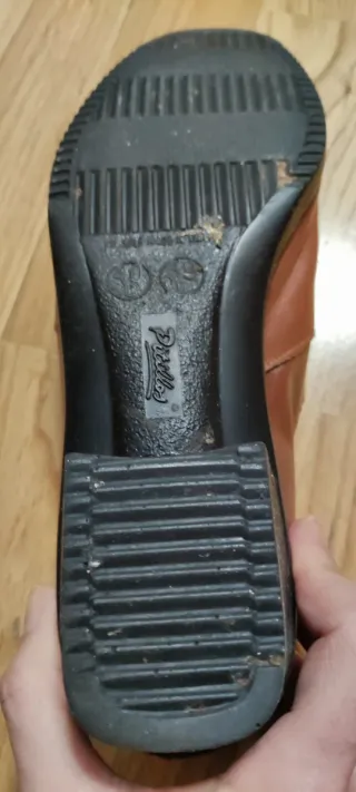 Zapatos mujer piel Pitillos marrones talla 40