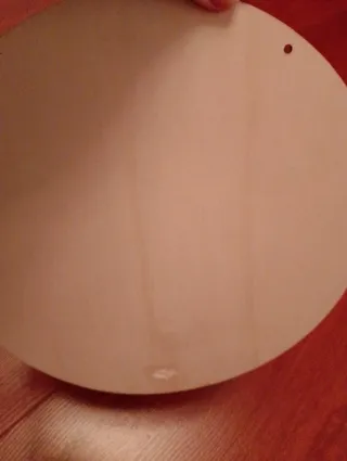 Figura Jesús y disco Virgen María