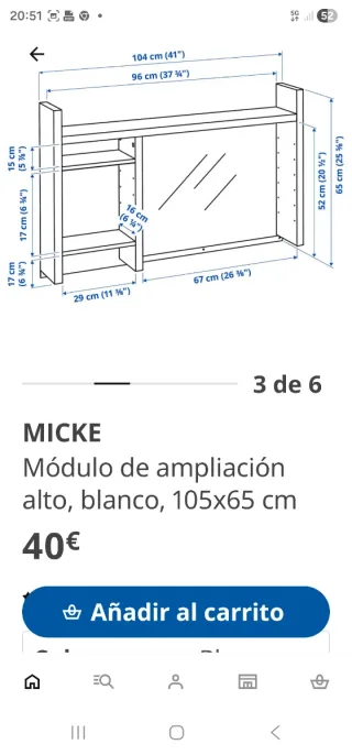 Estantería Ikea Madera