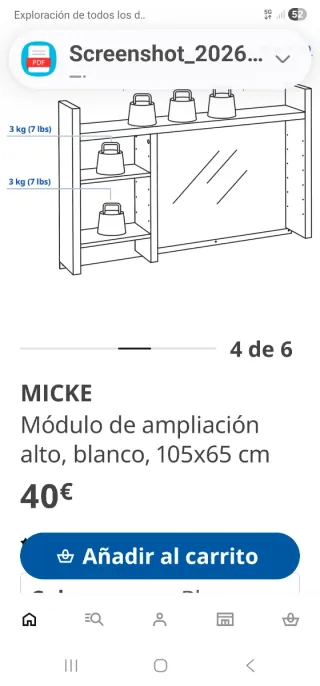 Estantería Ikea Madera