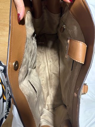 Bolso Michael Kors Marrón y Dorado