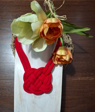 Collana macramè colori vari