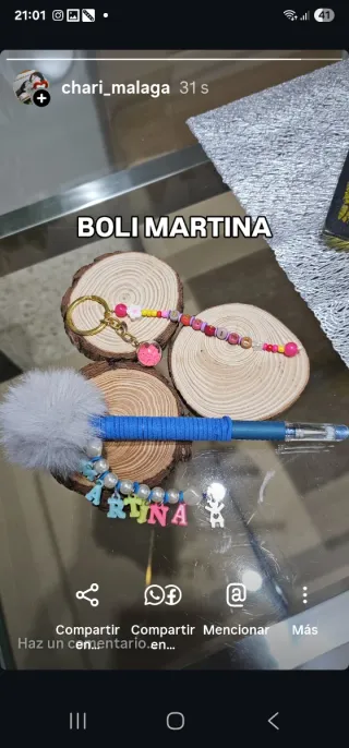 Bolígrafo personalizado con nombre