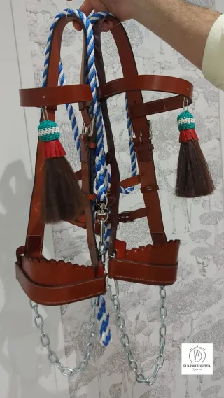 Jaquima para mulo o burro