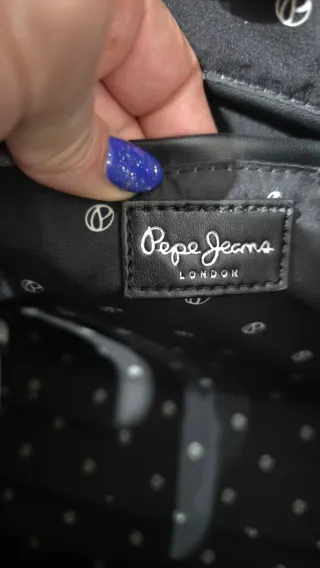 Bolso Pepe Jeans Negro y Blanco