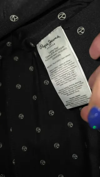 Bolso Pepe Jeans Negro y Blanco