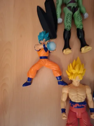 Lote 9 muñecos Dragon Ball Z 30cm