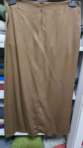 Falda Massimo Dutti marrón