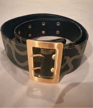 Cinturón Tous Dorado y Verde