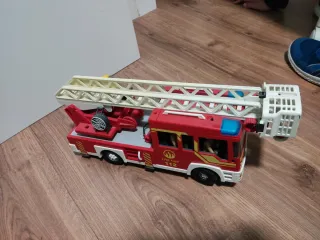 Camión Bomberos Playmobil Escalera Extensible