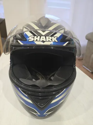 Casco de Moto Shark con funda Talla 53 54 XS