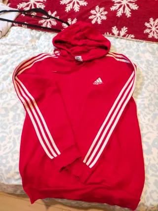 Sudadera Adidas Roja Talla S