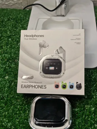 Air MAX Q20 Auriculares Bluetooth con Pantalla LCD