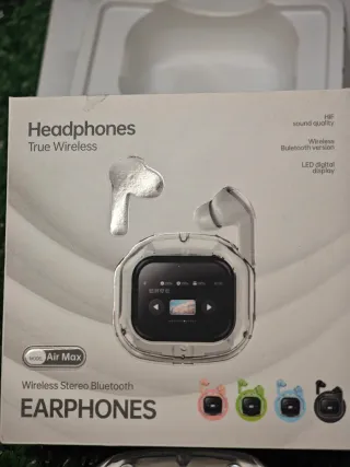 Air MAX Q20 Auriculares Bluetooth con Pantalla LCD