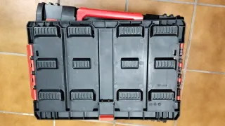 adaptador packout + 3 cajas Milwaukee