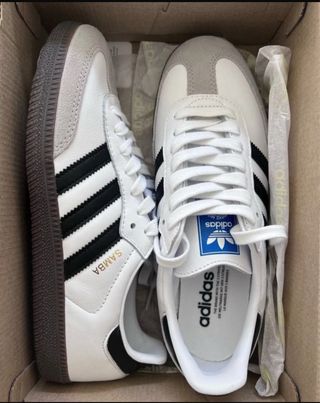 Adidas Samba Blancas y Negras