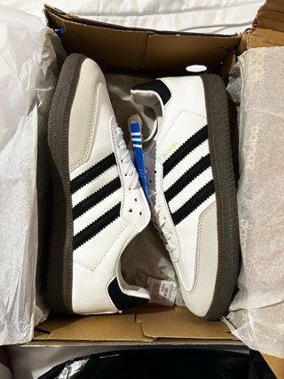 Adidas Samba Blancas y Negras