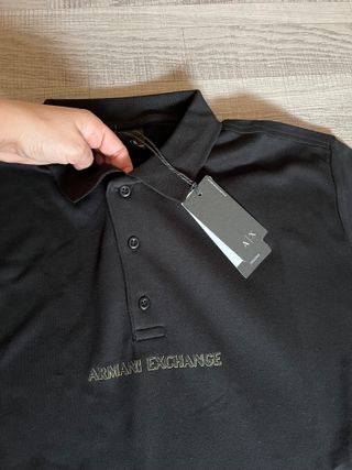 Polo Armani Exchange Negro