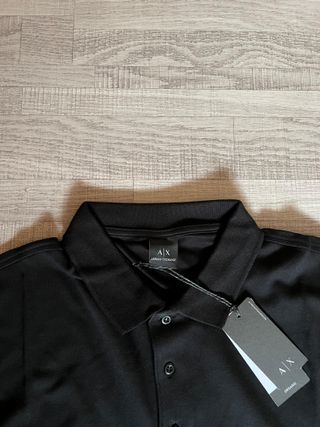 Polo Armani Exchange Negro