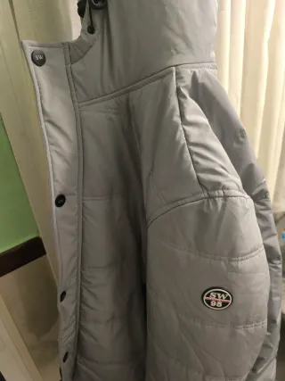 Parka Southwest Gris