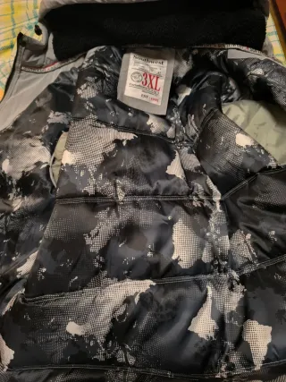 Parka Southwest Gris