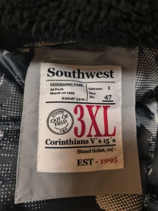 Parka Southwest Gris