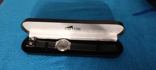 Reloj Lotus Negro y Gris