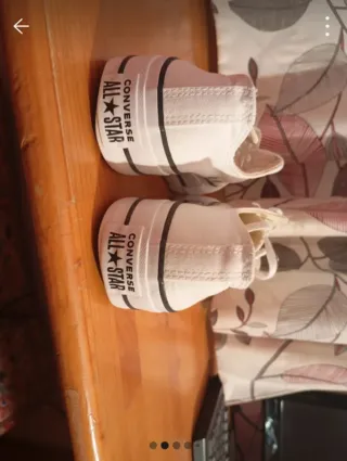 Zapatillas Converse All Star Blancas Plataforma