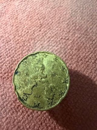 Moneda 20 céntimos 2002