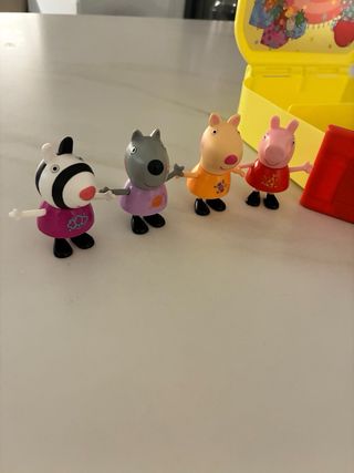 Casita Peppa Pig con 4 figuras