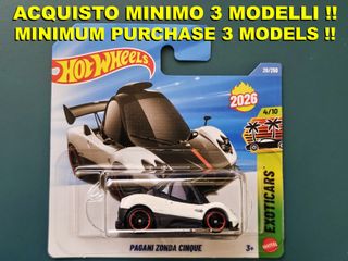 Hot Wheels Pagani Zonda Cinque