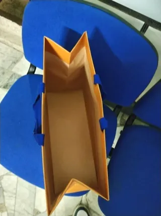 Borsa shopper Louis Vuitton arancione