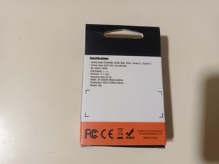 Caja e Instrucciones Afinador Instrumentos