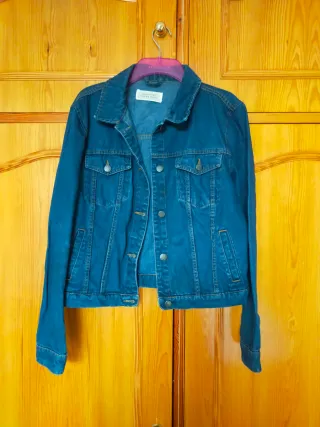Chaqueta Vaquera Mujer Talla L Azul