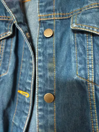 Chaqueta Vaquera Mujer Talla L Azul