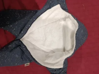 Saco buzo bebé Baby Bites estrellas