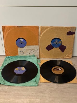 35 Discos de Pizarra para gramófono