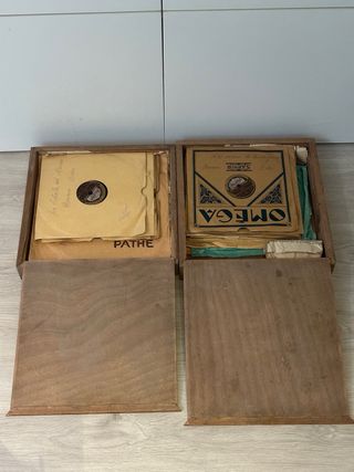 35 Discos de Pizarra para gramófono