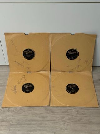 35 Discos de Pizarra para gramófono