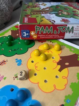 Juego infantil de madera Pam & Tom
