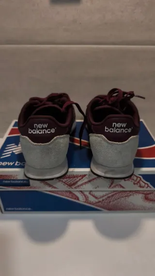 Zapatillas New Balance Granate/Blanco