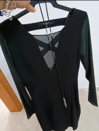 Vestido negro elegante