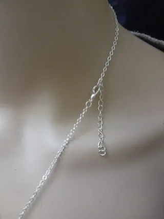 Collana in acciaio con sole e luna