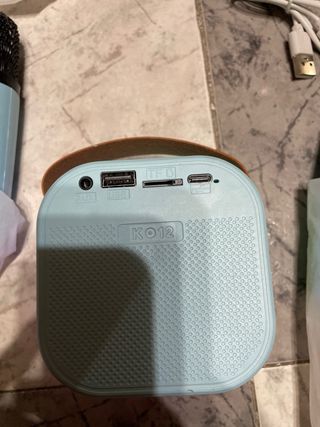 Altavoz Karaoke Inalámbrico Multicolor
