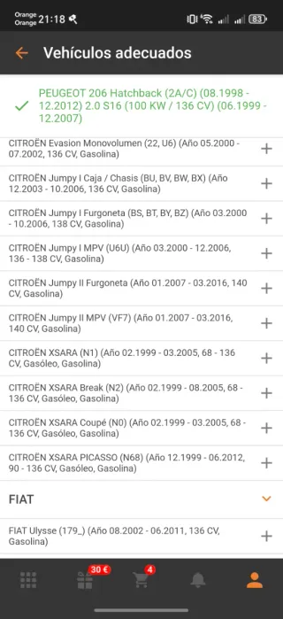 Kit Embrague LuK 623 3043 21 PSA