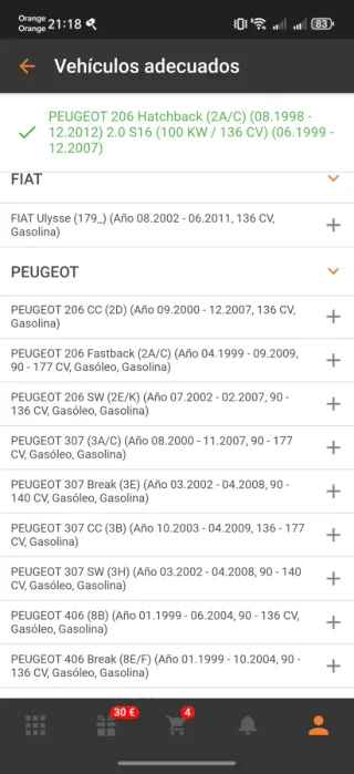 Kit Embrague LuK 623 3043 21 PSA