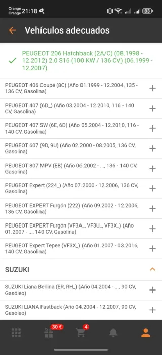 Kit Embrague LuK 623 3043 21 PSA