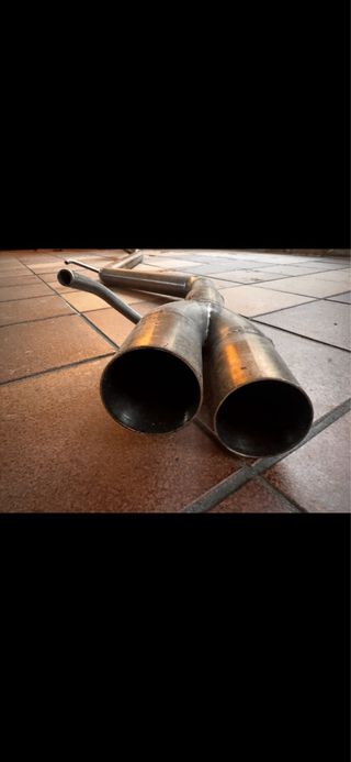 Linea de escape recta honda accord