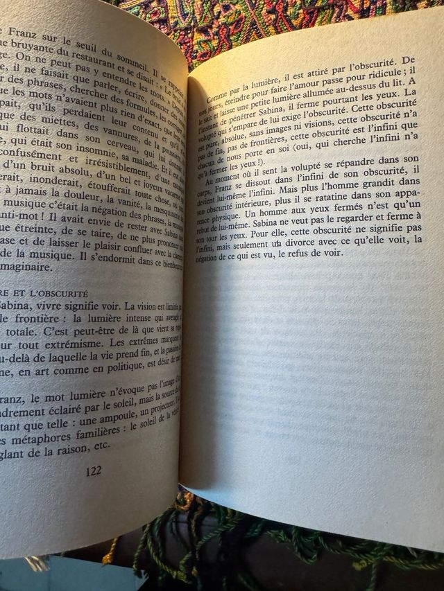 Milan Kundera Insoutenale Legerete de l'être