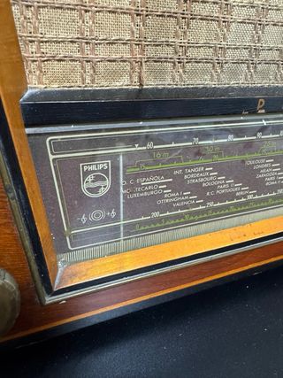 Radio Philips Antigua con Tocadiscos